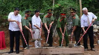 Bộ Công an khởi công xây nhà tặng hội viên Cựu CAND có hoàn cảnh khó khăn