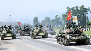 Ngắm loạt khí tài hiện đại của Quân đội và Công an tại tổng hợp luyện lần 1