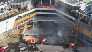 1.700 người thực tập chữa cháy, cứu nạn cứu hộ tại Trung tâm thương mại lớn nhất Huế