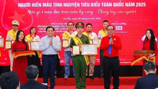 Lan tỏa phong trào hiến máu tình nguyện trong Công an tỉnh Khánh Hòa