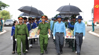 Truy điệu, an táng 156 hài cốt liệt sĩ quân tình nguyện, chuyên gia hy sinh tại Campuchia