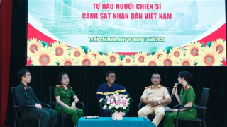 Công an TP Hồ Chí Minh tổ chức nhiều hoạt động kỷ niệm 63 năm ngày thành lập lực lượng CSND