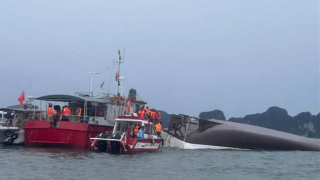 Thủ tướng chỉ đạo khẩn trương tìm kiếm cứu nạn vụ đắm tàu trên vịnh Hạ Long