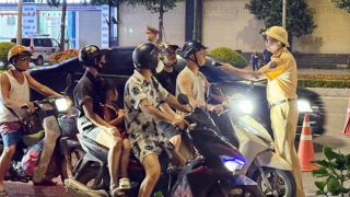 CSGT Bắc Ninh tuần tra đêm xử lý nhiều lái xe vi phạm nồng độ cồn