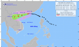 Bão số 3 giật cấp 14 sắp tăng tốc, cách Quảng Ninh-Hải Phòng khoảng 480km
