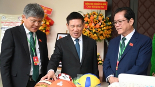 Phó Thủ tướng Hồ Đức Phớc dự Đại hội Đảng bộ Tập đoàn Cao su Việt Nam