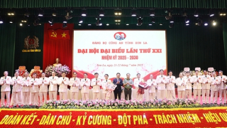 Thứ trưởng Đặng Hồng Đức dự, chỉ đạo Đại hội Đảng bộ Công an tỉnh Sơn La