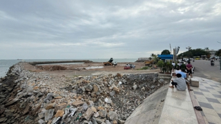 Bất ngờ hoạt động san lấp lấn biển ở Khu du lịch Hồ Mây