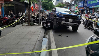 Vụ tông liên hoàn trên phố Khâm Thiên: Xe bán tải mới mua, vừa "trao chìa khóa trao tay"