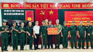 Công an tỉnh Thanh Hóa tri ân người có công nhân dịp 27/7