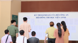 Bộ Công an công bố ngưỡng đảm bảo chất lượng đầu vào trình độ đại học và trung cấp năm 2025