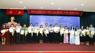 Báo CAND có 3 tác phẩm được khen thưởng tác phẩm báo chí hay, xuất sắc viết về TP Hồ Chí Minh