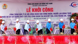 Đồng Tháp khởi công hai dự án quan trọng về giao thông và nhà ở xã hội