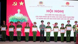 Thanh Hóa vượt chỉ tiêu thu mẫu ADN, thêm hy vọng cho thân nhân liệt sĩ