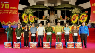 Công an các đơn vị, địa phương tiếp tục tri ân nhân ngày Thương binh - Liệt sĩ