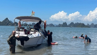 Tìm thấy thi thể người đàn ông mất tích khi đi tắm biển vịnh Hạ Long