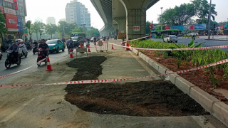 Sẽ xử lý hố "tử thần" trên đường Trường Chinh trong ngày 27/7