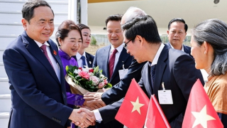 Chủ tịch Quốc hội bắt đầu dự Hội nghị các Chủ tịch Quốc hội thế giới lần thứ 6