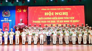 Công an Hải Phòng vinh danh 100 gương điển hình tiên tiến