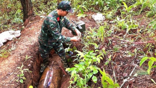 Nổ hủy 3 quả bom khủng tại Lâm Đồng