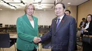 Chủ tịch Quốc hội Trần Thanh Mẫn gặp Chủ tịch Thượng viện Đức và Chủ tịch Thượng viện Canada