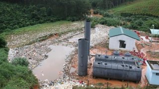 Kiểm tra phản ánh khu xử lý rác thải “thủng” hồ chứa, gây ô nhiễm