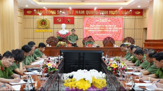 Bộ Công an khảo sát, hướng dẫn các mặt công tác cho Công an cấp xã ở Tây Ninh