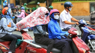 Đầu tháng 8, nắng nóng gay gắt kèm mưa dông xen kẽ