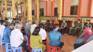 Người có uy tín tích cực giữ gìn ANTT ở cơ sở sau hợp nhất