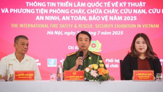 480 thương hiệu tham gia triển lãm quốc tế về PCCC, CNCH và thiết bị an ninh, an toàn bảo vệ 2025