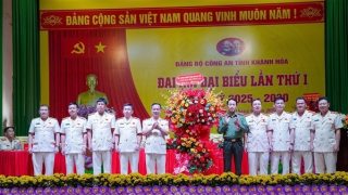 Công an Khánh Hoà đề ra 6 nhiệm vụ trọng tâm trong nhiệm kỳ tới
