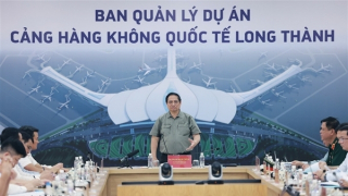 Thủ tướng: Sân bay Long Thành phải đón chuyến bay đầu tiên vào cuối năm 2025