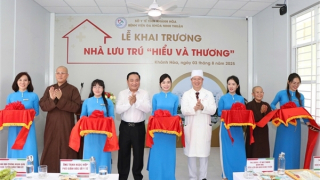 Khai trương Nhà lưu trú miễn phí tại Bệnh viện Đa khoa Ninh Thuận