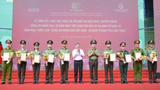 Tổng kết, trao giải Cuộc thi tìm hiểu 80 năm Ngày Truyền thống lực lượng CAND