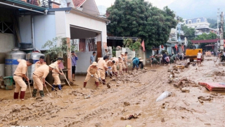 Khắc phục hậu quả thiên tai, đảm bảo điều kiện học tập cho học sinh