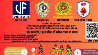 Trải nghiệm kỹ năng phòng cháy, chữa cháy, cứu nạn thực tế tại triển lãm Secutech Việt Nam