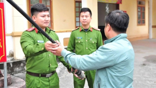 Trưởng Công an xã biên giới được tôn vinh điển hình tiên tiến toàn lực lượng CAND