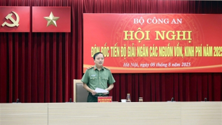 Đảm bảo tiến độ giải ngân các nguồn vốn, kinh phí năm 2025 trong CAND