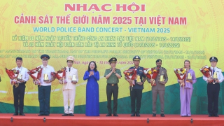 Khai mạc trọng thể Nhạc hội Cảnh sát thế giới năm 2025 tại Việt Nam