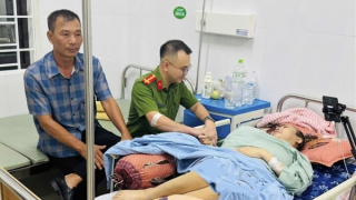 Đại uý Công an xã khẩn cấp vượt 20km hiến máu cứu người