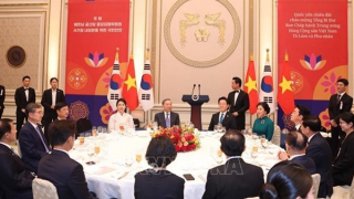 Tổng Bí thư Tô Lâm dự chiêu đãi cấp Nhà nước do Tổng thống Hàn Quốc chủ trì