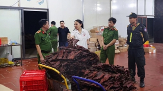Nhập 1.000 tấn thịt đông lạnh để làm giả “đặc sản trâu gác bếp”, tiêu thụ khắp cả nước