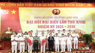 Xây dựng Đảng bộ Công an tỉnh Lạng Sơn trong sạch, vững mạnh toàn diện