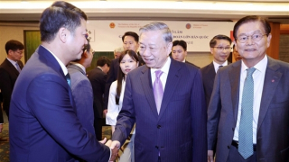 Tổng Bí thư Tô Lâm: Việt Nam luôn ủng hộ và đồng hành cùng các doanh nghiệp Hàn Quốc