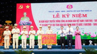 Công an Nghệ An phát huy truyền thống anh hùng, vững bước tiến vào kỷ nguyên phát triển mới