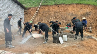 Xóa nhà tạm, nhà dột nát, ấm nghĩa tình quân dân Thái Nguyên