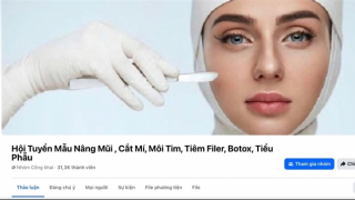 Làm mẫu thẩm mỹ và cạm bẫy phía sau lời mời làm đẹp “0 đồng”