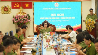 Gần 25.000 đoàn viên, lao động và hơn 5.000 gia đình chính sách được Công đoàn CAND chăm lo dịp Tết