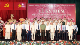 Tỉnh Hưng Yên kỷ niệm 80 năm ngày truyền thống lực lượng CAND