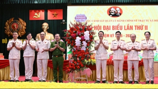 Đảng bộ Cục Cảnh sát QLHC về TTXH tạo đột phá trên các mặt công tác